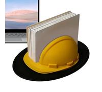 Générique Business Card Stand 3D Printed Engineer Hard Hat Novelty Desk Holder, Creative Business Card Display Rack for Office Desk Trade Show Booth Conference Room Corporate Lobby Networking Events