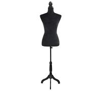 Générique Buste de Couture Mannequin de Femme Noir,Maison & Jardin,Produits ménagers,Rangement & Organisation,Rangements pour armoires à vêtements,Valets de Nuit,Noir,3.45kg,30028