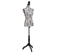 Générique Buste de présentation Femme Noir et Blanc,Rangements pour armoires à vêtements,Valets de nuit-30021