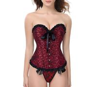 Générique Bustier Gainant Femme Dentelle Effet Ceinture Affinante pour Modelage Professionnel Et Confort Quotidien Gaine Amincissante