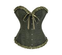 Générique Bustiers Et Corsets Femme Corset Medieval Costume Pirate Halloween Bustier Robe Victorienne Ceinture Pour Femmes D'halloween Ventre Plat Deguisement Serre Taille Vampire Top Haut De Dentelle