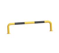 Générique Butée De Parking en Tube d'acier en Forme De U, Garde-Corps Monobloc Moulé for Atelier, Butée De Parking for Portique, for Parkings, Hôpitaux Et Usines(150x30cm)