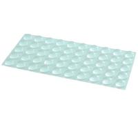 Générique - Butee ou butoir de sol de porte adhesive - Ø mm.11 - Epais. mm.5 -