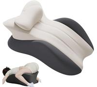 Générique Butt Cushion for Couples, Multifunctional Couple Back Invisible Wedge Pillow,Back Support Pillow with Shredded Memory Foam, Perfect Back Support, Ideal for Sitting, Lying & Activities (E)
