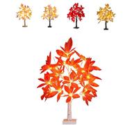 Générique Butterfly Birch Tree Night Light,24 inch Pre lit White Birch with Butterflies and Leaves,Indoor Decorative Tree for Home Decor Christmas Party Birthday (Color5)