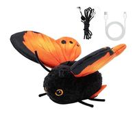 Générique Butterfly Design Portable,Automatic Butterfly Cat Toy - Cat Toys for Indoor - for Kitten Entertaining Play Exercise Boredom Home Apartment Living Room