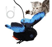 Générique Butterfly Design Portable,Automatic Butterfly Cat Toy - Cat Toys for Indoor - for Kitten Entertaining Play Exercise Boredom Home Apartment Living Room