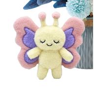 Générique Butterfly Toy, Soft Plush for Babies, Stuffed Doll with Gentle Texture, Safe Play Design, Lightweight Grip Feature, Baby Tool, Crib Accessory for Travel Bed and Home 7.48 inches