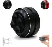 Générique Buzzgo Echo Speaker, Bluetooth Mini Speaker Bone Conduction Portable WirelessSpeaker, Turn Any Surface Into aSpeaker, Music Player with Suction Cup for Bath, Home, Outdoor, Travel (Black)