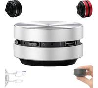 Générique Buzzgo Echo Speaker, Bluetooth Mini Speaker Bone Conduction Portable WirelessSpeaker, Turn Any Surface Into aSpeaker, Music Player with Suction Cup for Bath, Home, Outdoor, Travel (White)