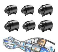 Générique Byandbyair Mini Camera, Wholetotal Camera, Mini 4g Wireless WiFi Cameras 1080p HD, Small SecurityCameras Wireless Hidden, Suitable for Home, Office, Desktop (6PCS)
