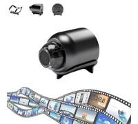 Générique Byandbyair Mini Camera, Wholetotal Camera, Mini 4g Wireless WiFi Cameras 1080p HD, Small SecurityCameras Wireless Hidden, Suitable for Home, Office, Desktop (1PC)