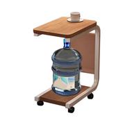 Générique C Shaped End Table, Small Side Table, Movable Couch Companion, Compact Space Saver, Ideal for Home, Living Room, Bedroom, Apartment, and Workplace, 15.75x11.02x24.8 inches