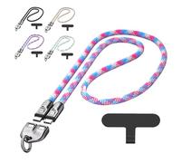 Générique C to C 240W Charging Cable with Wearable Bracelet Design, Includes Lanyard Patch, Plug & Go, Fast 240W Charging, 480Mbps Data Transfer, for Laptop, Tablet & Phone (1.2m/47.24in-Pink A)