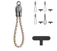 Générique C to C 240W Charging Cable with Wearable Bracelet Design, Includes Lanyard Patch, Plug & Go, Fast 240W Charging, 480Mbps Data Transfer, for Laptop, Tablet & Phone (0.3m/11.81in-ColorA)