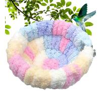 Générique Cabane à Oiseaux, nid d'oiseaux,Lit calopsitte calopsitte - Nid de Perroquet canari, nid d'oiseau Confortable pour Le Jeu de Repos, Habitat spacieux et sécurisé pour Les Petits Oiseaux, Con
