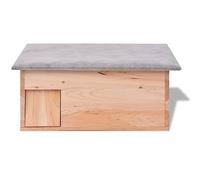Générique Cabane pour hérisson 45 x 33 x2 2 cm Bois,Articles pour Animaux,Articles pour Animaux de Compagnie,Accessoires pour Petits Animaux,Abris & Cages pour Petits Animaux,Beige,2.65kg,42351