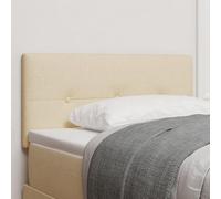 Générique Cabeza de lit LED capitonné crème 100 cm en Tissu,Têtes et Pieds de lit,6.38KG-3338114
