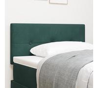 Générique Cabeza de lit LED capitonnée en Velours Vert foncé 100 cm,Têtes et Pieds de lit,6.38KG-3338119
