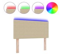 Générique Cabeza de lit LED Design Simple Vert Clair Gris 90 cm Tissu Côtelé,Têtes et Pieds de lit,5.98KG-3338020