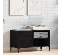 Générique Cabinet d'enregistrement Bois Noir 84,5x38x48 cm Bois d'ingénierie,Armoires & Meubles de Rangement,16.35KG-862867