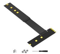 Générique Câble adaptateur de disque solide PCIE4.0 NVME, longueur, R | Le câble adaptateur PCIE4.0 flexible prend en les protocoles doubles et ne nécessite pas d ' alimentation