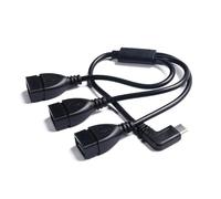 Générique Câble adaptateur de données de de type C mâle triple | D'alimentation, Type De Convertisseur