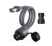 Générique Câble adaptateur Ethernet RJ45 pour la norme Gen3 une connexion stable de données rapide 2000 Mbps Connexion Ethernet extérieure