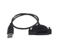 Générique Câble Adaptateur Pour Disque Dur - Câble USB Externe Pour Disque Dur Et Ordinateur Portable | Accessoire Informatique Plug-And-Play Pour Adultes Étudiants Professionnels Salle De Réunion