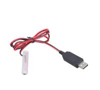 Générique Câble Alternatif alimenté par Batterie 1, 5 V 3A, 2 Meters | Cellule 3A 1 pièce pour articles ménagers, petits Gadgets électroniques et lumières de vacances, utilisation