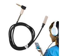 Générique Câble Audio 3.5mm - Adaptateur d'Entrée Audio Mâle à Femelle | Le Cordon Auxiliaire Stéréo Léger et les Accessoires de Prise pour les Haut-parleurs, les Casques et les Téléphones