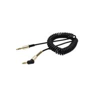Générique Câble Audio Aux stéréo mâle à mâle, 1.8 mètres, 3.5mm, avec connecteurs plaqués or, for écouteurs, haut-parleurs, PC, voiture et plus encore