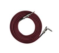 Générique Câble Audio de Guitare Rouge, du Bruit, Cuivre et Plastique