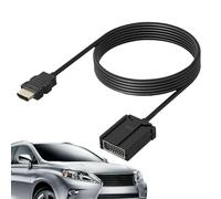 Générique Câble Audio-Vidéo pour Voiture | Stable Haute Vitesse HD Équipements Électroniques - Câble Audio et Vidéo - pour Téléviseurs Lecteurs Caméras Randonnée Montagne Véhicules Utilitaires