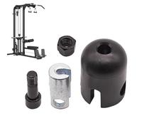 Générique Cable Ball Stopper - Fitness Wire Rope Port Ends | Gym Machine Cable Accessories | LAT Pulldown Càble Accessories for Càble Crossover, Rowing, Pulley Fitness, Home Strength Training