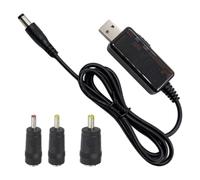 Générique Câble convertisseur compact à tension réglable, With 3 adapter | Écran en ligne, cordon de 1 mètre pour la configuration de l ' électronique de rechange de
