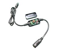 Générique Câble convertisseur de Puissance de véhicule de Type C, Adaptateur abaisseur 12 V / 24 V 5 V avec connecteur Femelle Rond pour écran de Voiture et câblage d ' Accessoires 5 V