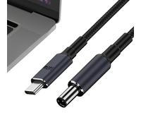 Générique Câble convertisseur de type C DC | Câble convertisseur rapide tressé PD 140W à charge rapide - adaptateur longue durée pour la vie quotidienne, câble de charge de 180 cm pour la maison