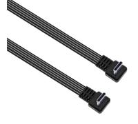 Générique Câble coudé à 90 degrés 45W USB mâle, cordon de données de rapide pour ordinateur portable, téléphone portable, câble à Angle droit