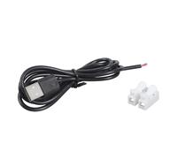 Générique Câble d ' Alimentation USB 5 V, connecteurs de bornier à Ressort, Fil pour Charger l ' électronique, câble de Modification de Ventilateur de Bureau, Conception sans Soudure, 100 cm / 180 cm