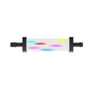Générique Câble d ' Extension d ' Alimentation ARGB 8 Broches pour Cartes Graphiques, câble de synchronisation ARGB sans Fil pour Cartes mères, Extension de Construction en Silicone Souple