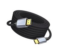 Générique Câble d ' Extension USB C DisplayPort 1.4 Transmission 8K @ 60 Hz Convertisseur vidéo de Moniteur mâle à mâle pour Adaptateur de de données unidirectionnel de Jeu
