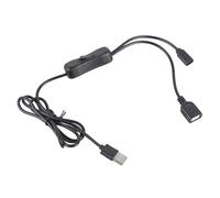 Générique Câble d ' extension USB mâle femelle avec changement en déplacement pour chargement double de l ' appareil 35 cm 120 cm 200 cm Préférences Câble de chargement pour lampe de bureau