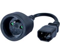 Générique Câble d'alimentation pour prises 3 broches - 20 cm