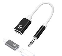 Générique Câble De 3,5 De Type C - Adaptateur Audio Compact, Adaptateur Féminin De 3,5 Universel De 3,5 De Type C, Câble De Convertisseur De Casque Compact, Connecteur Audio avec Construction De PE