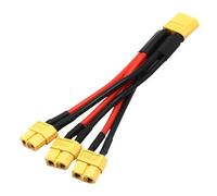 Générique Câble de câblage de Batterie Hobby, Adaptateur PVC 14 AWG pour Distribution d ' énergie parallèle, Utilitaire de connecteur Compact de 10 Cm