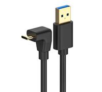 Générique Câble de Chargement coudé à 90 degrés de Type, Straight Bend 1.5M | de données 5 Gbit / s, rapide pour téléphones, tablettes, plusieurs appareils, alimentation 60 W