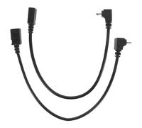 Générique Câble de Chargement Micro USB Coudé 90° en Cuivre sans Oxygène, Lot de 2 Pièces, Charge Rapide et Synchronisation de Données pour Appareils Mobiles
