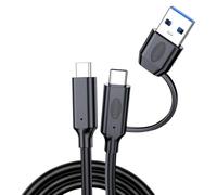 Générique Câble de Chargement USB 240W, Sortie vidéo 8K Extreme 720P, de données 40Gbps, Double Port Link USB câble de Sortie vidéo