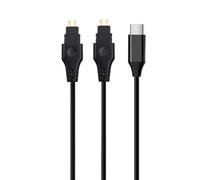 Générique Câble de connexion auditif HiFi USB C pour HD650 HD600 HD660S HD580, cordon de décodage auditif professionnel, câble pour écouteurs HiFi